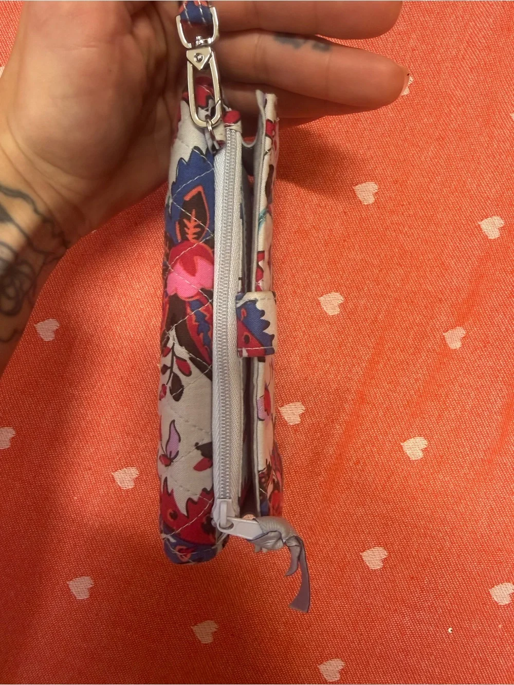 Vera Bradley smartphone wristlet in the 